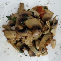 Mushrooms   at Pasta te Zenga in Shkoder