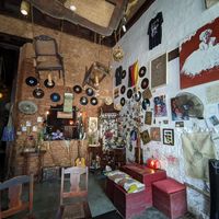 Decoration at Café El Mago in Trinidad