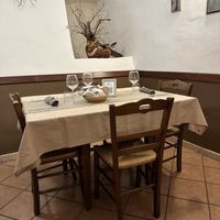 Interior of the restaurantt  at Radici in Foggia