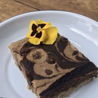 Best banana cake ever   at Garage Criminal  in Guadalajara