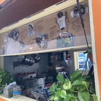 Booth: this is the entire restaurant at Sunday C&C Eatery in New York City