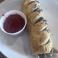 Aussie roll made vegan!  at Drop Bear Brewery in Eugene