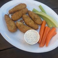 Lemon pepper “chicken” tenders  at Drop Bear Brewery in Eugene