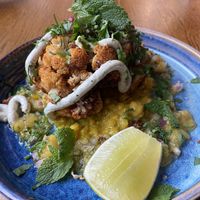 Cauliflower Tikka (starter)  at The Eegle at Weeton  in Preston