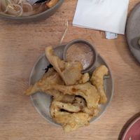 Tempura mushrooms 🤤 at Mr Pho in Copenhagen