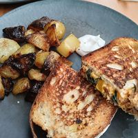 Sandwich with cheese and veg chunkies (although there was basically just cheese) at GIARDÍ  in Milan