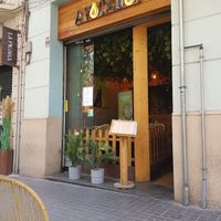 Storefront at A Vocados Tuset in Barcelona