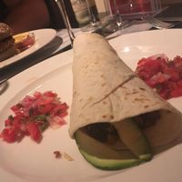 vegan mexican burrito at Lady Green Bio-Vegetarian Restaurant in Sitges