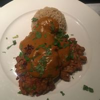 Coconut curry at Lady Green Bio-Vegetarian Restaurant in Sitges