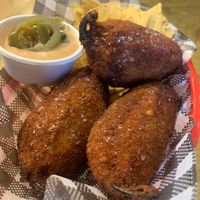 Jalepeno poppers  at Mama B's in Chippendale