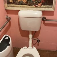 Ladies toilet   at Mama B's in Chippendale