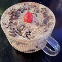 Black Forest cake … Divine   at Mama B's in Chippendale