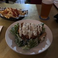 Chickin ceaser salad  at Mama B's in Chippendale