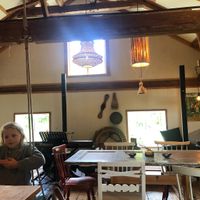 Upstairs  at Kaffekvarnen i Klässbol in Klaessbol