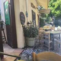 Outside at The Walk Inn in Rhodes