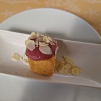 Tapas tofu con cipolla rossa at La Siesta Al Nona in Riccione