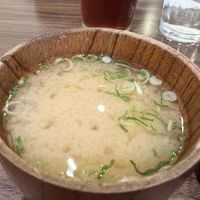 Miso soup (no fish flakes)  at Yamada Sushi & Poke in Naperville