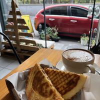 vegan sandwich  at Vintage Coffee in Istanbul