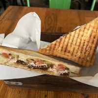 vegan sandwich  at Vintage Coffee in Istanbul