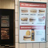 menu at Lord of the Fries in Fitzroy