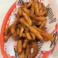 sweet potato fries at Lord of the Fries in Fitzroy