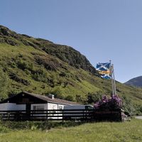 Exterior of the building at The Pitstop at Kintail in Kyle Of Lochalsh
