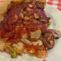   at Gino‘s East in Chicago