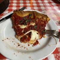   at Gino‘s East in Chicago