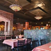 Interior at Gino‘s East in Chicago