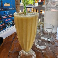 Tropical smoothie at Vedge Bohol in Panglao