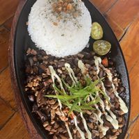 Sisig   at Vedge Bohol in Panglao