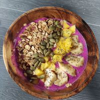 smoothie bowl at Vedge Bohol in Panglao