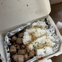 Take-away Wholesome Sisig or Tofu Adobo (can’t remember)  at Vedge Bohol in Panglao
