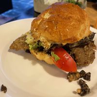 Cemita de milanesa  at Britches Puebla in Puebla