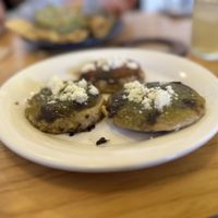 Sopes  at Britches Puebla in Puebla