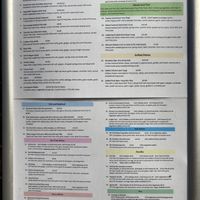 Full menu   at The Lemongrass in Rye