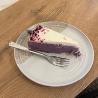 Blueberry cake. at Coffea in Berlin