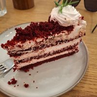 Vegan red velvet at Coffea in Berlin