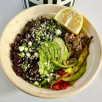Mexican Korean bulgogi bowl at Kreate Vegan Fusion in Dubai
