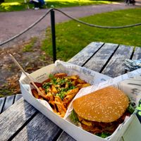 Great vegan fast food! 😋👌🏻 at Vegan Food Box in Helsinki