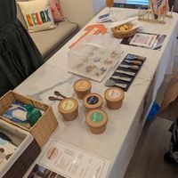 Market stall - Not Just For Vegans Market at Grawtitude in Dubai