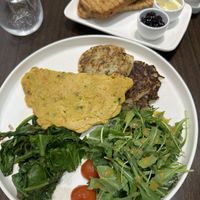 Missing the large fruit bowl- strawberries, mangos, pineapple and pomegranate   at Plantoholic in Dubai