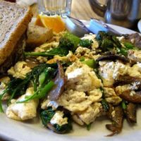 Tofu Scramble at Trident Bookstore and Cafe in Boston