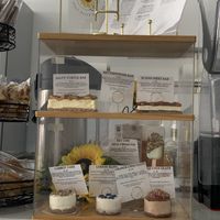 Vegan desserts  at Zen Press Juice in Alexandria