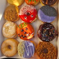 Vegan options at Dunkin' in Graz