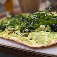 "Green mit Plants Aufstrich" at Schneiger Restaurant - Flammkuchenhaus in Uberlingen