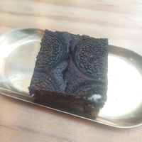 Brownie oreo at La Dulzura in Mexico City