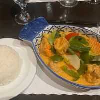 Vegan curry   at Apsara Angkor in Kingston