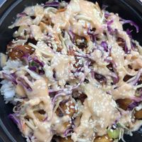 vegan BBQ Korean Bowl  at Phoenix Mobile Grill in Waukesha
