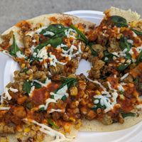 Pizza at Yogic Foods in Brisbane